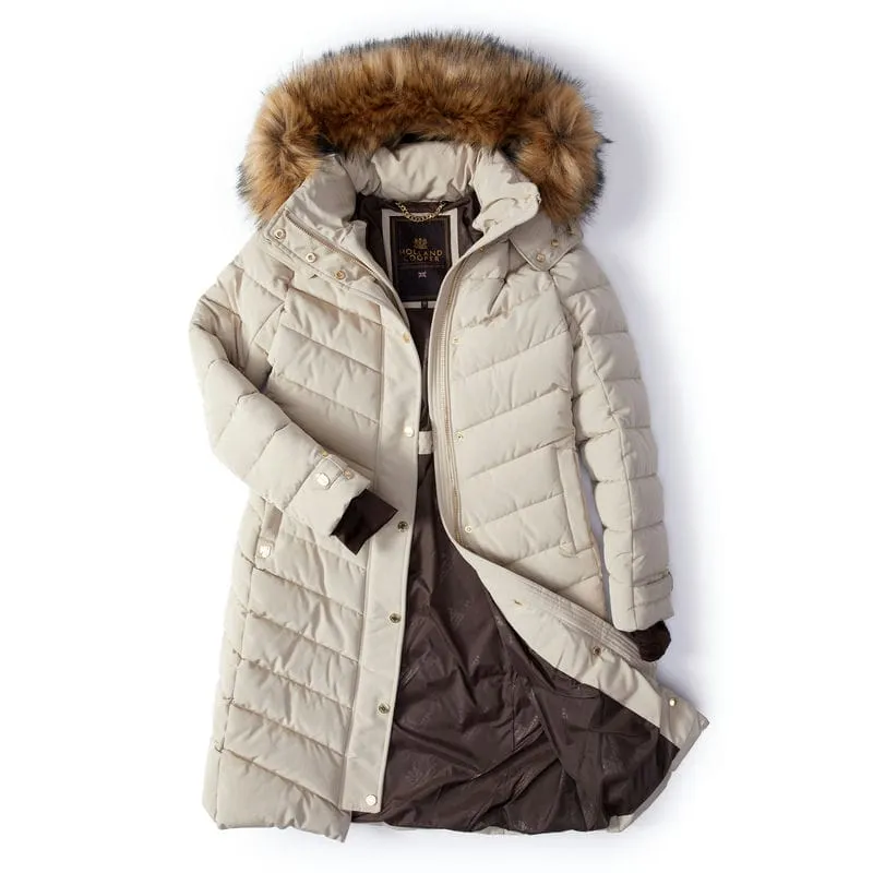 Holland Cooper Chamonix Ladies Coat - Stone