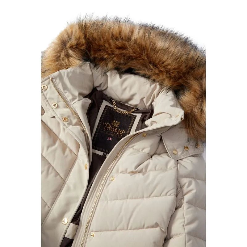 Holland Cooper Chamonix Ladies Coat - Stone