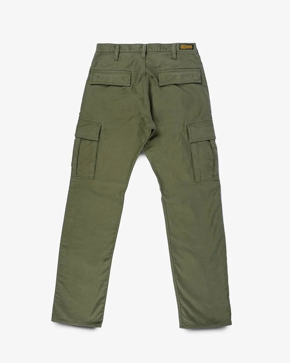 IH-738-GRN Whipcord Cargo Pants - Army Green