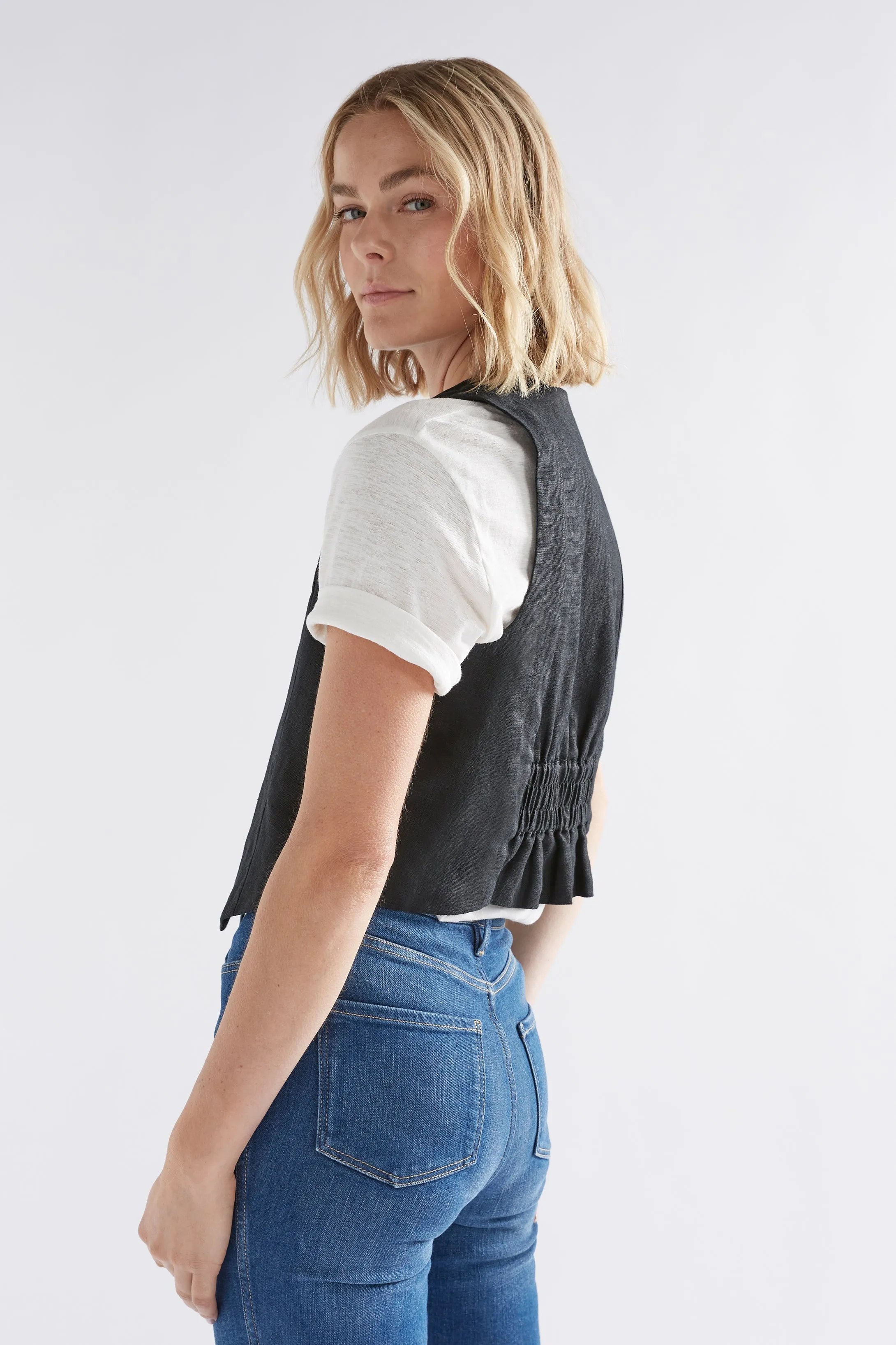 Ilona Linen Vest