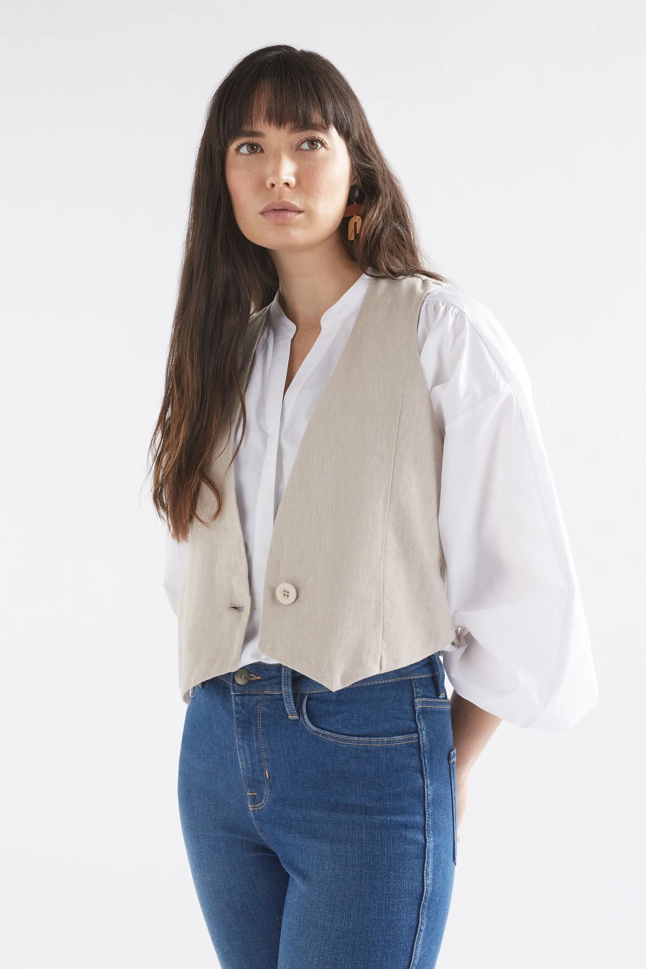 Ilona Linen Vest