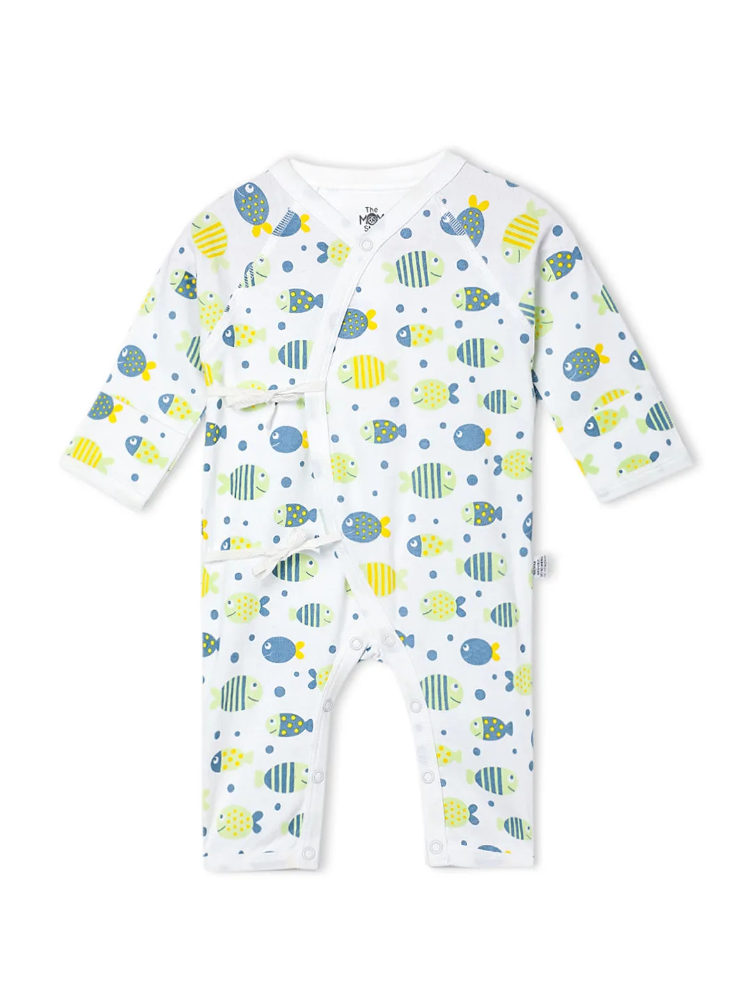 Jabla Style Infant Romper Combo of 2-Fishy Fish-Submarine Ride