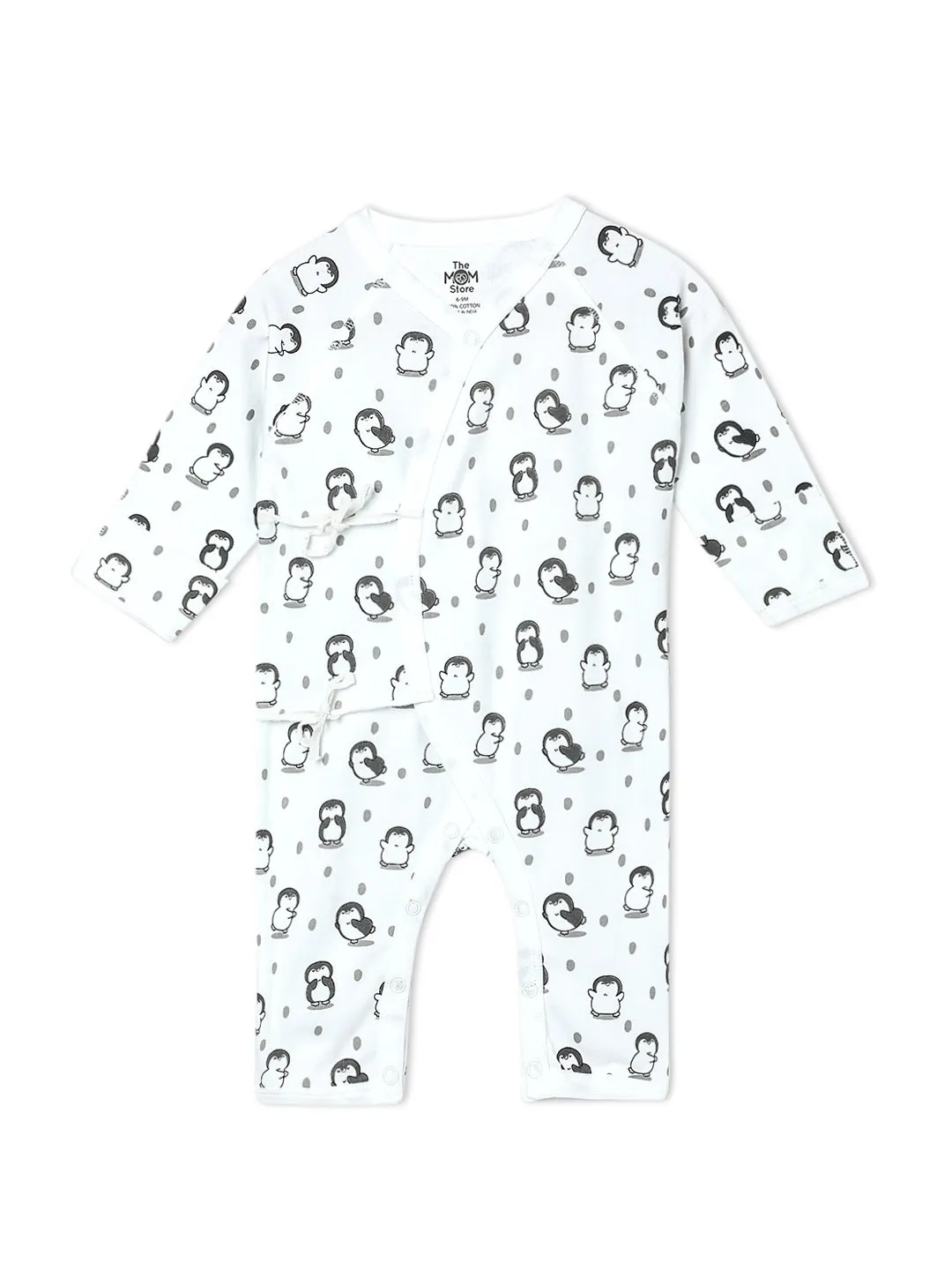 Jabla Style Infant Romper Combo of 2-Play with Penguin-Cute like a Chicken