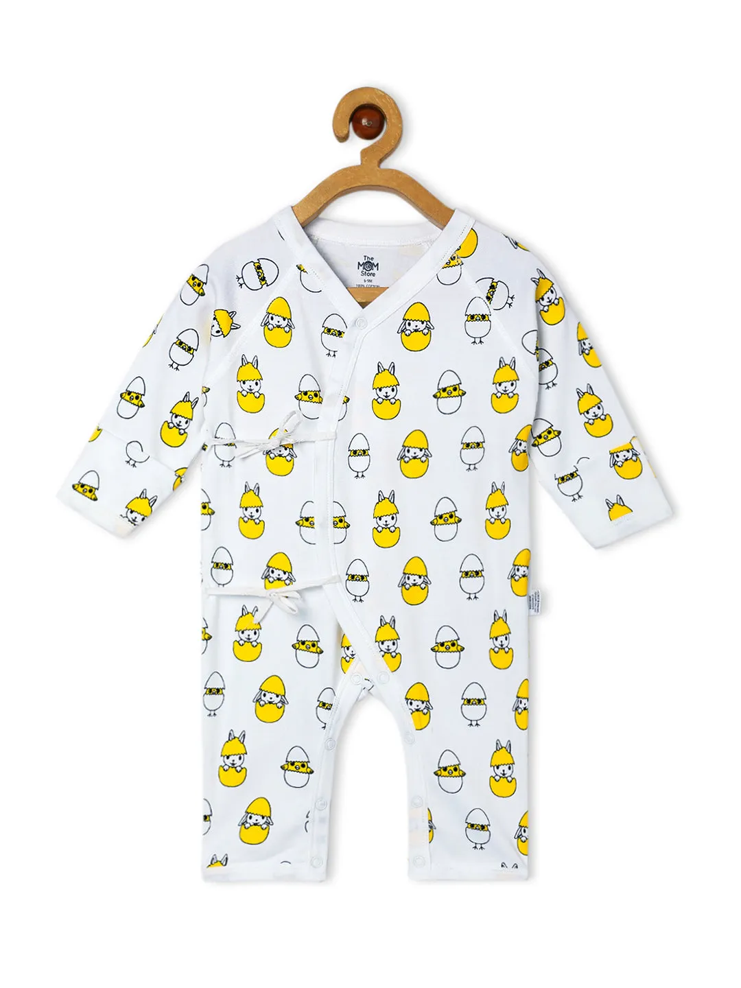 Jabla Style Infant Romper Combo of 2-Play with Penguin-Cute like a Chicken