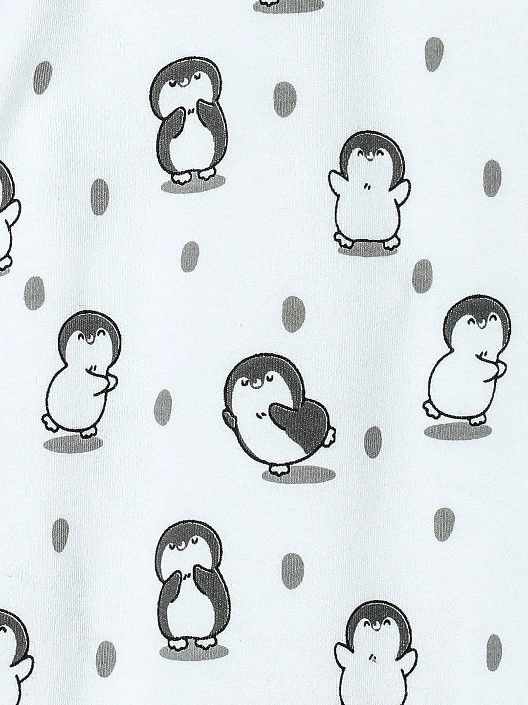 Jabla Style Infant Romper Combo of 2-Play with Penguin-Cute like a Chicken