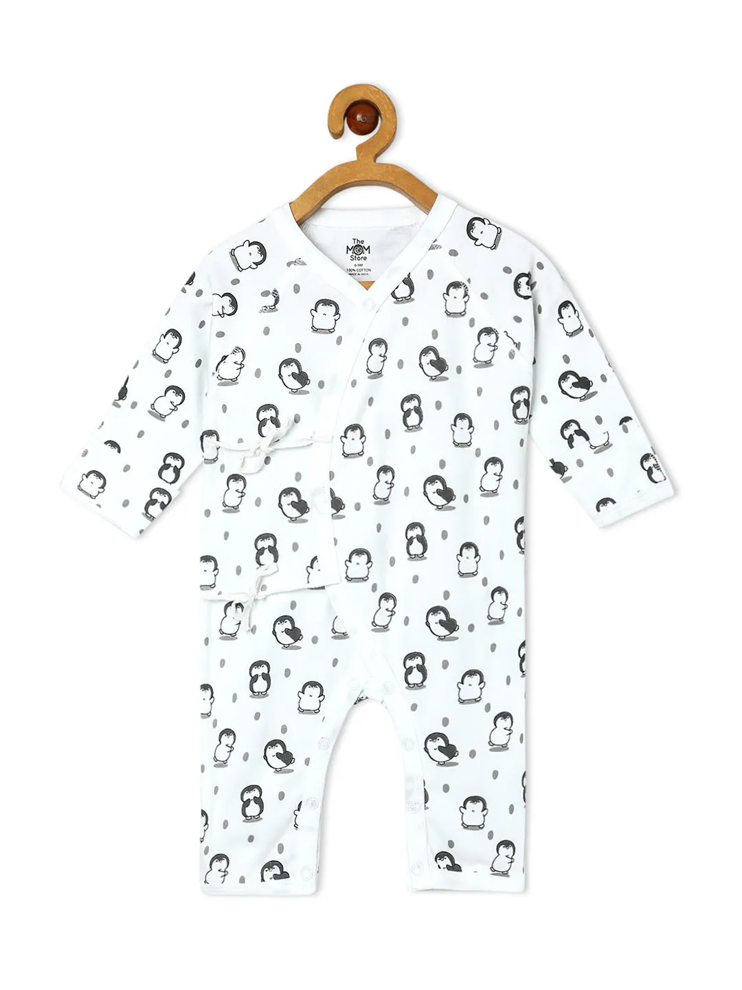 Jabla Style Infant Romper Combo of 2-Play with Penguin-Cute like a Chicken