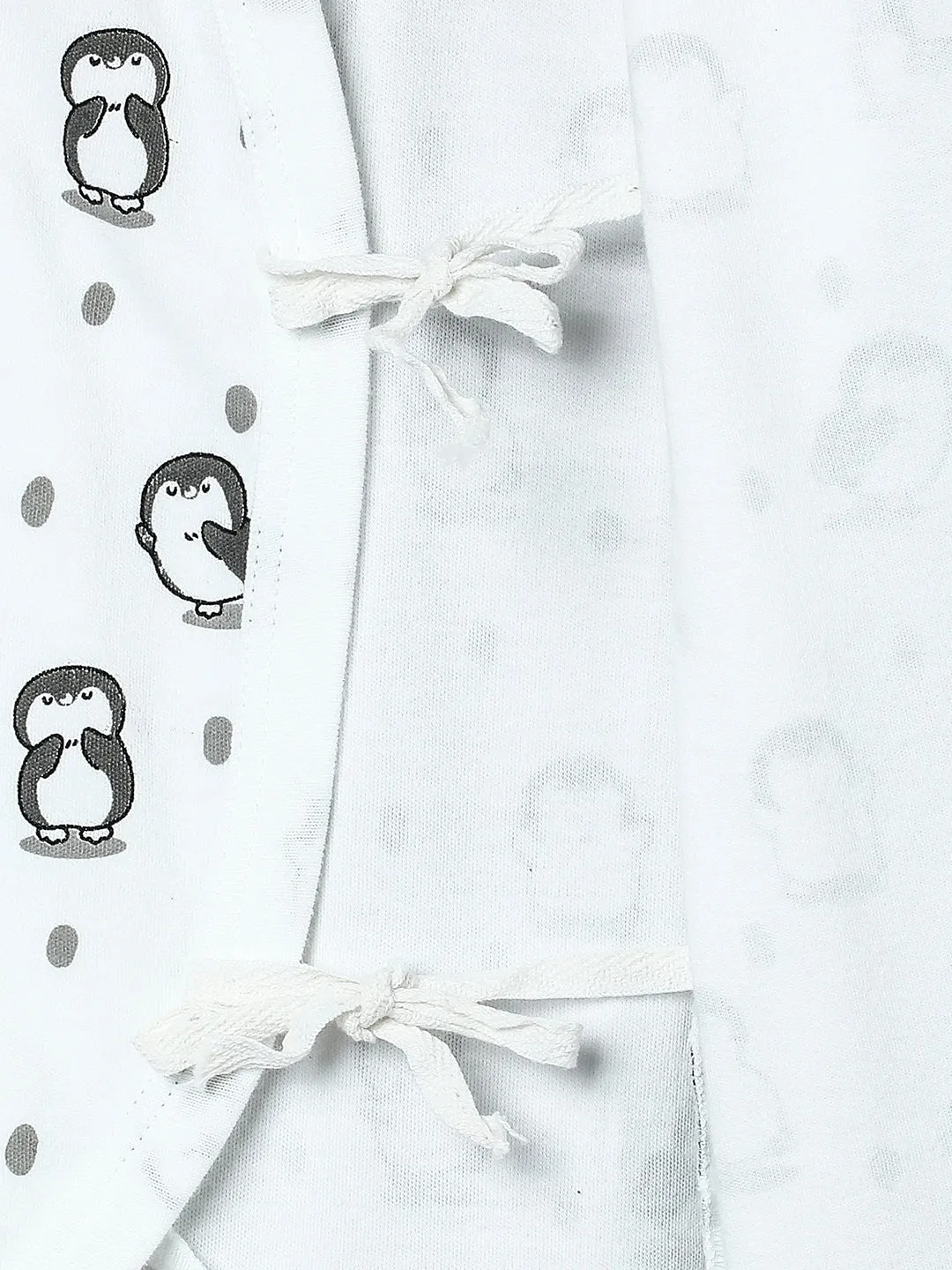 Jabla Style Infant Romper Combo of 2-Play with Penguin-Cute like a Chicken