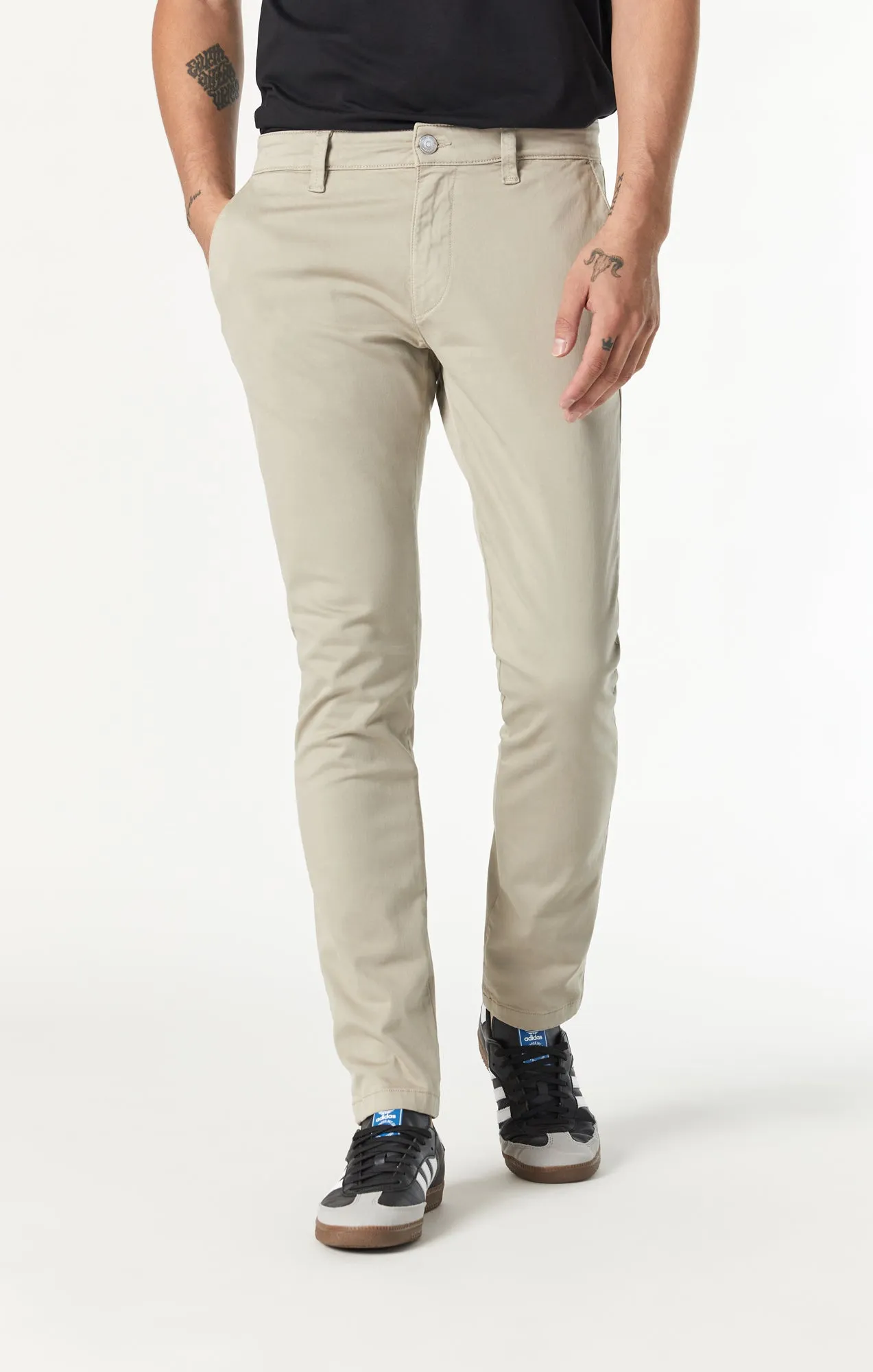 JOHNNY SLIM CHINO IN LAUREL OAK TWILL