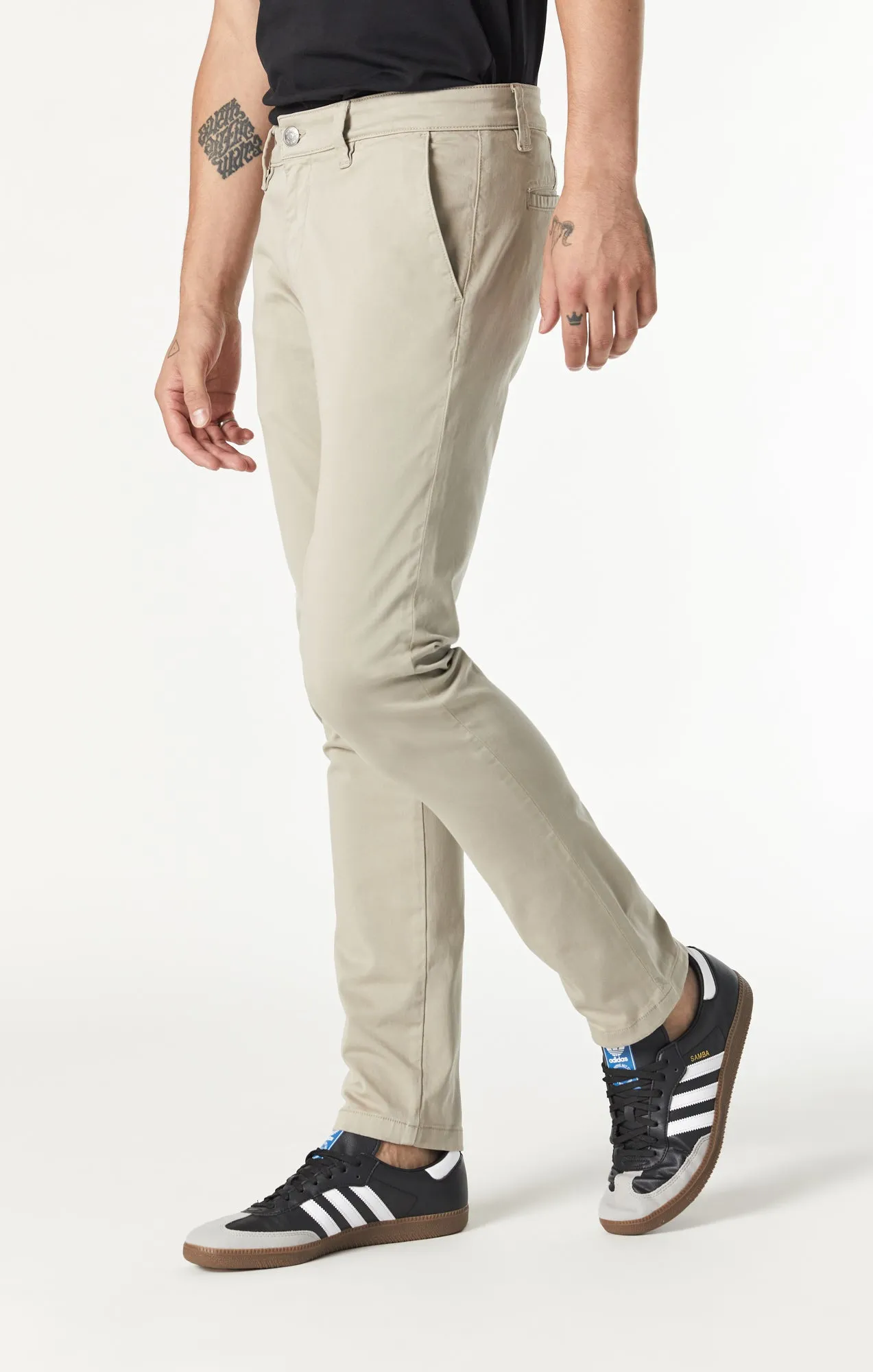 JOHNNY SLIM CHINO IN LAUREL OAK TWILL