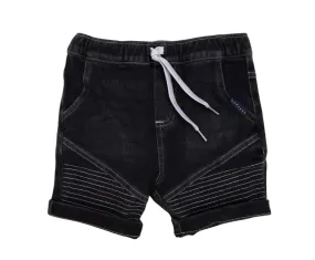 Korango charcoal denim shorts