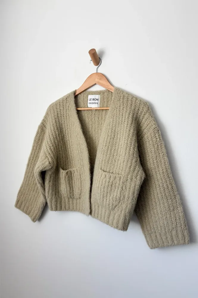 Le Bon Shoppe Alpaca Knitted Butter Jacket