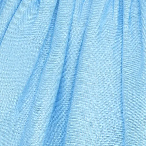 Leo Dress - Light Blue Linen