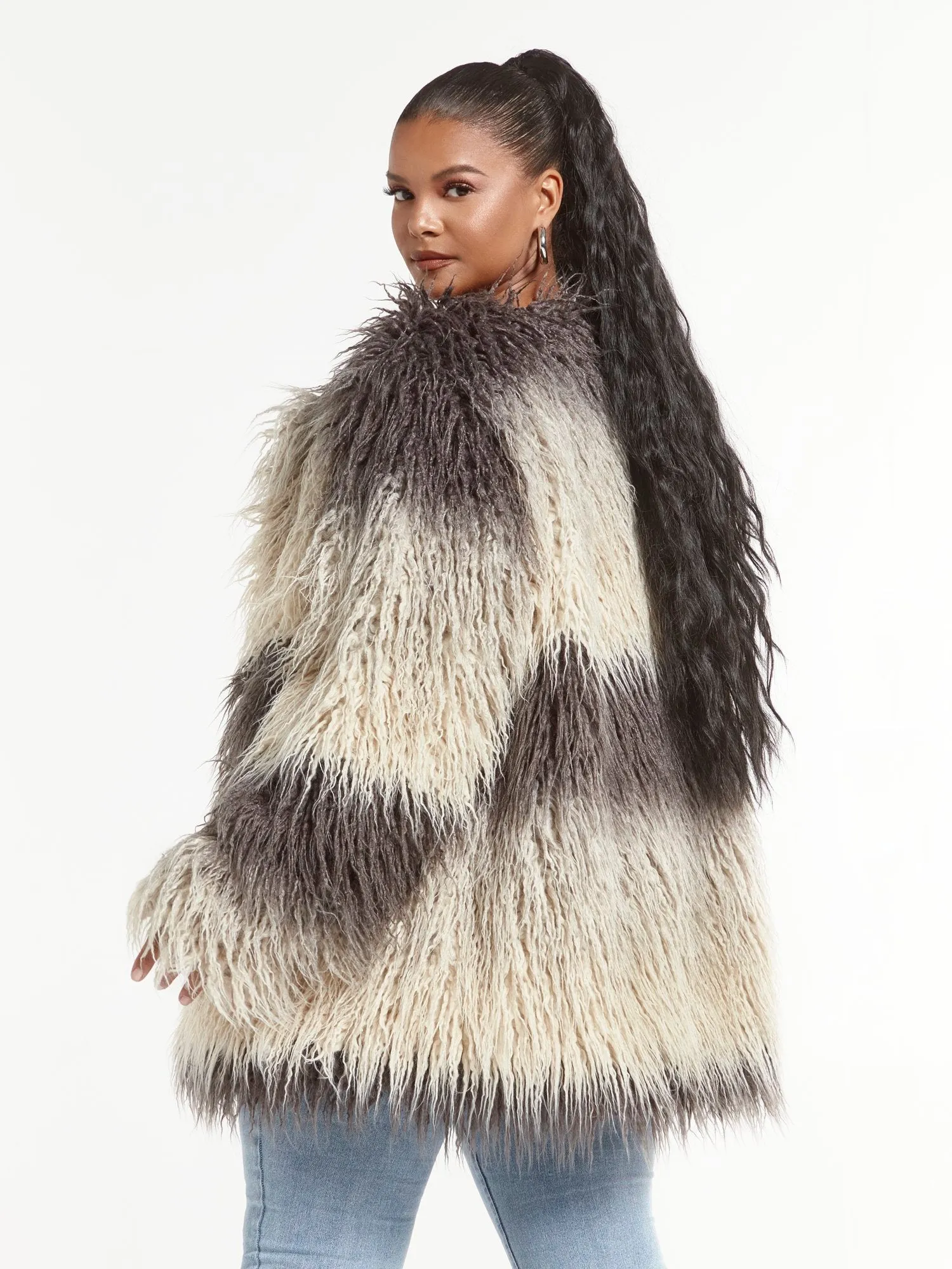 Leticia Faux Fur Coat