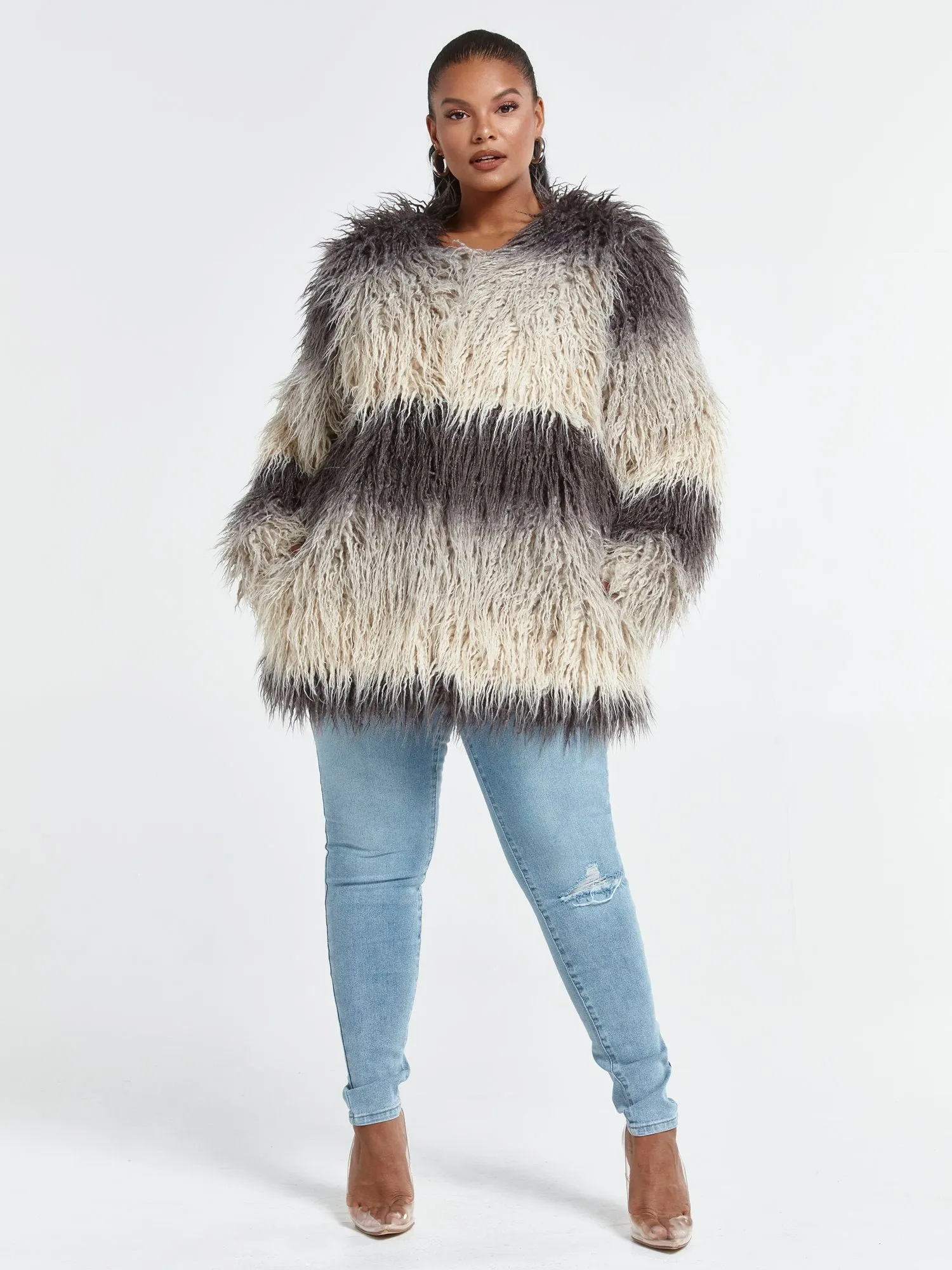 Leticia Faux Fur Coat