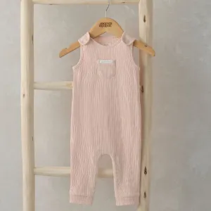 Mamas and Papas Organic Cotton Pink Romper