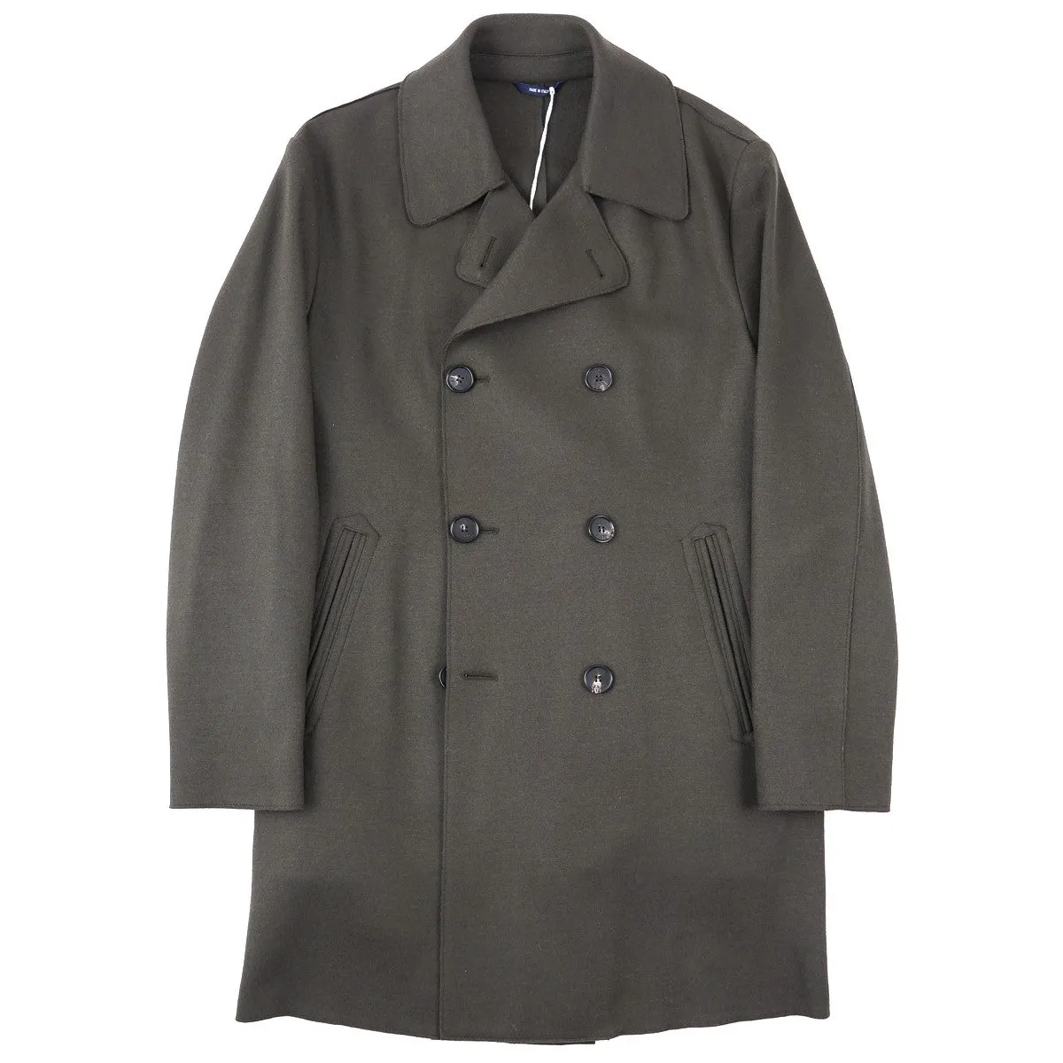 Manto Jersey Wool-Cashmere Overcoat