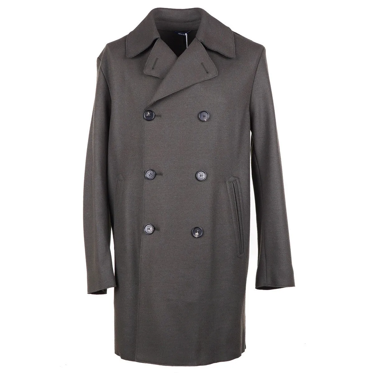 Manto Jersey Wool-Cashmere Overcoat