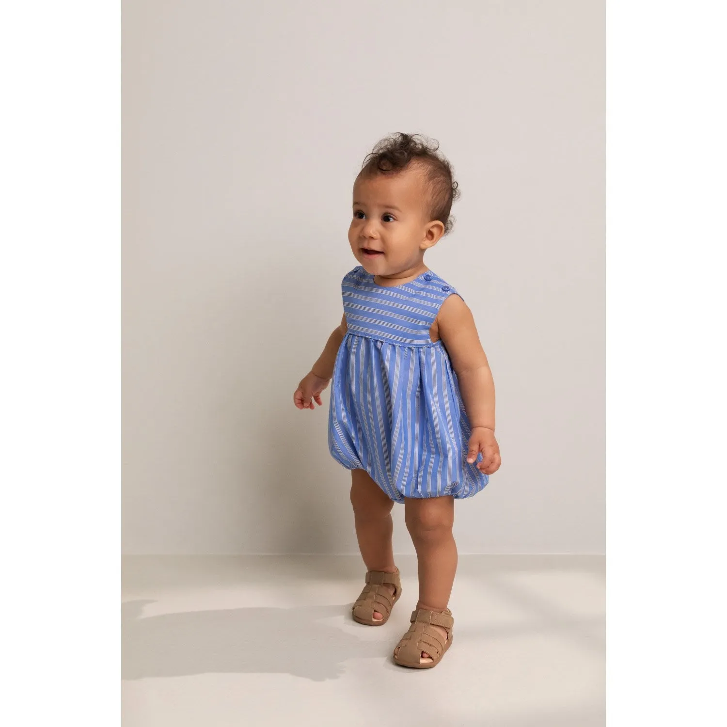 MarMar Smooth Cotton Cornflower Stripe Roberto Body