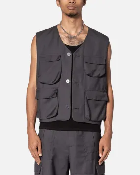 MNML Bounded Gabardine Vest Grey