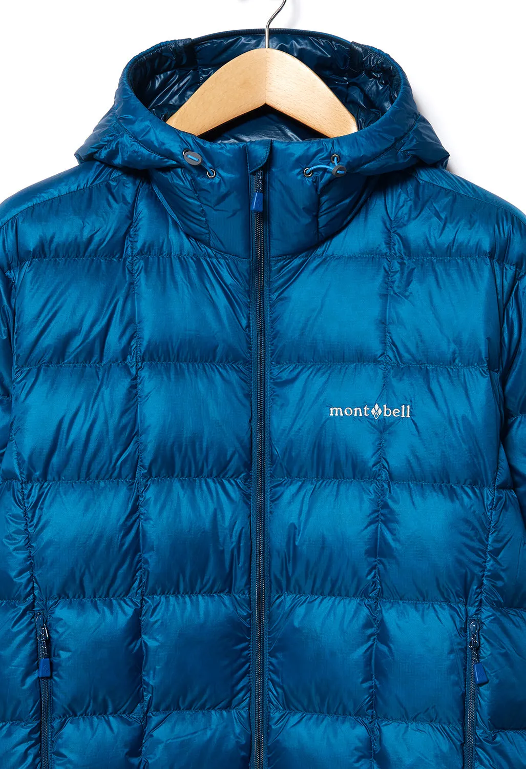 Montbell Men's Superior Down Parka Jacket - Blue