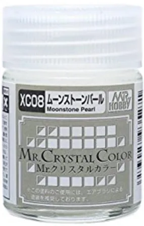 Mr. Hobby XC08 Mr. Crystal Color Moonstone Pearl Lacquer Paint 18ml