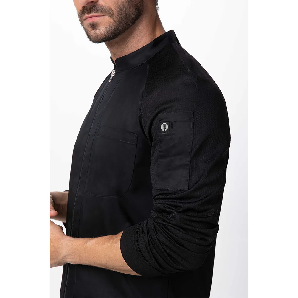 NEPAL CHEF COAT - Black