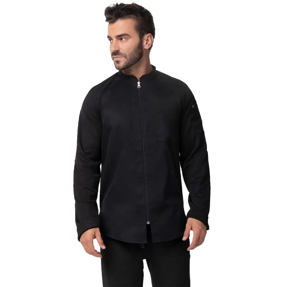 NEPAL CHEF COAT - Black