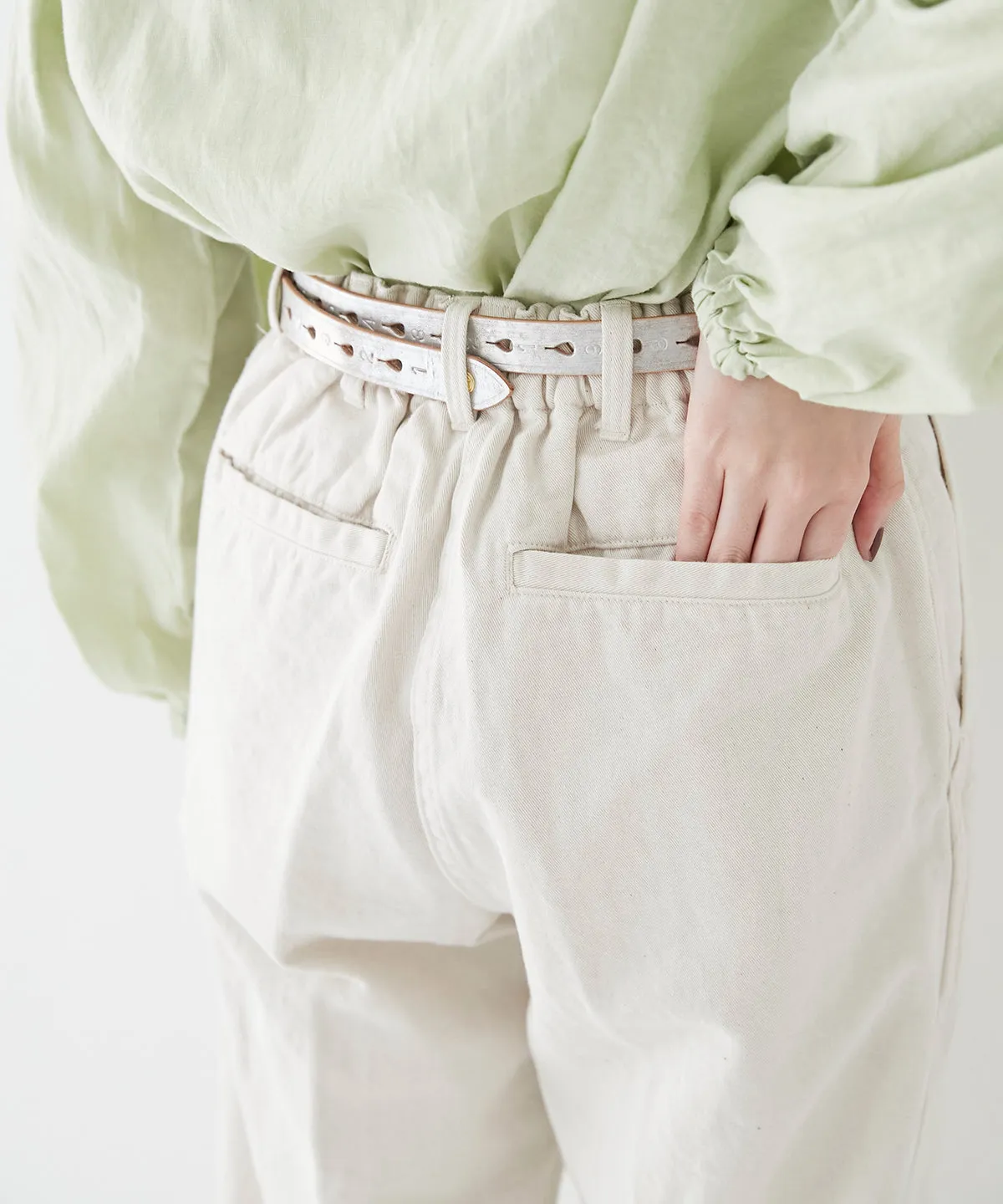 nest Robe | UpcycleLino BASIC Chino Tapered Pants