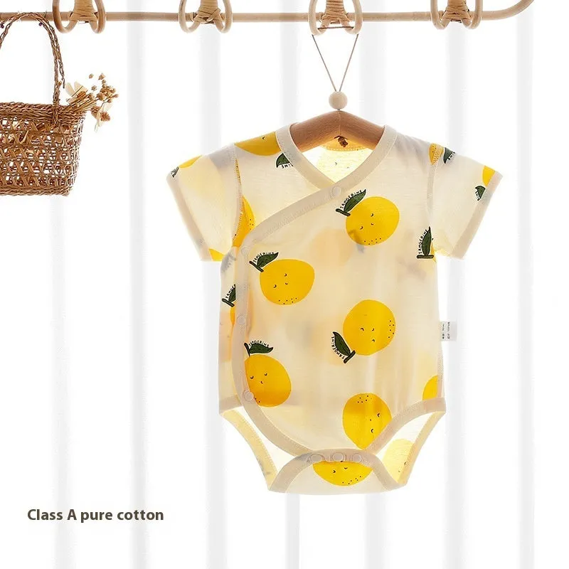 Newborn Just Oranges Summer Romper