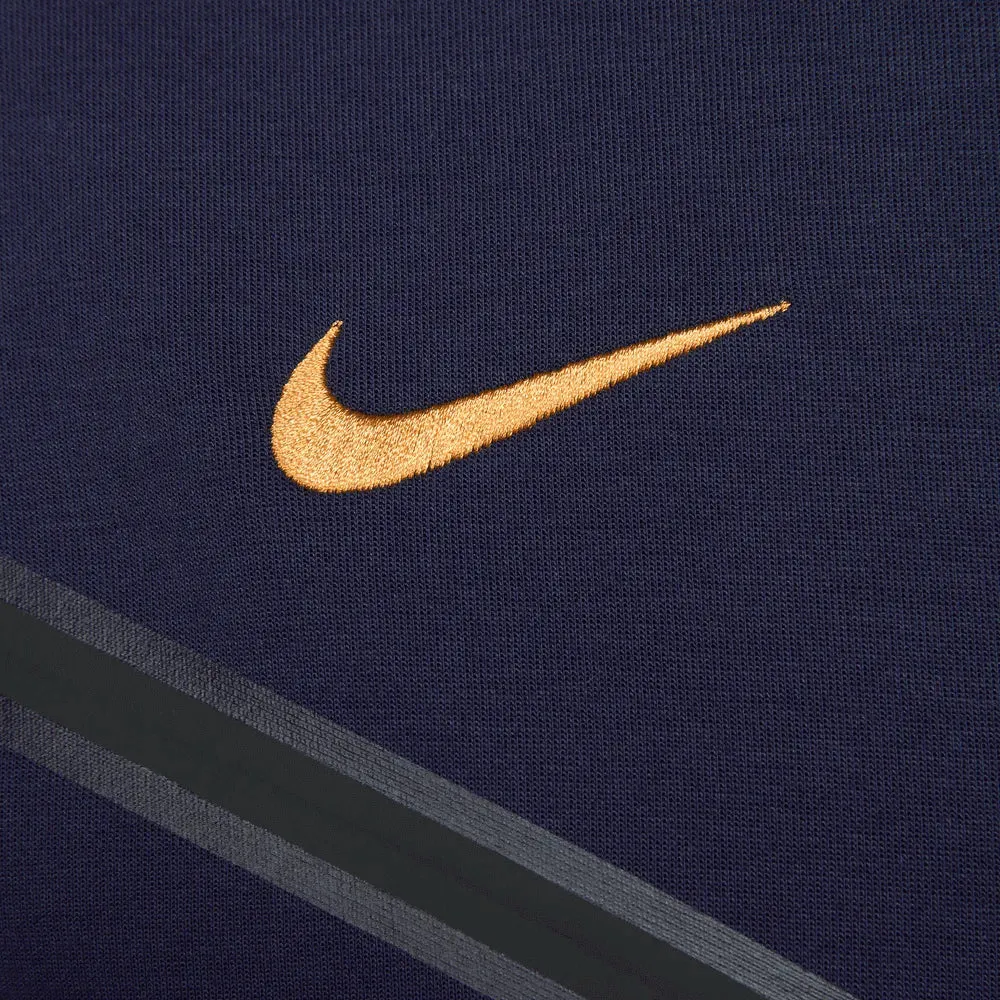 Nike 2023-24 PSG Tech Fleece Hooded jacket- Navy - Gold