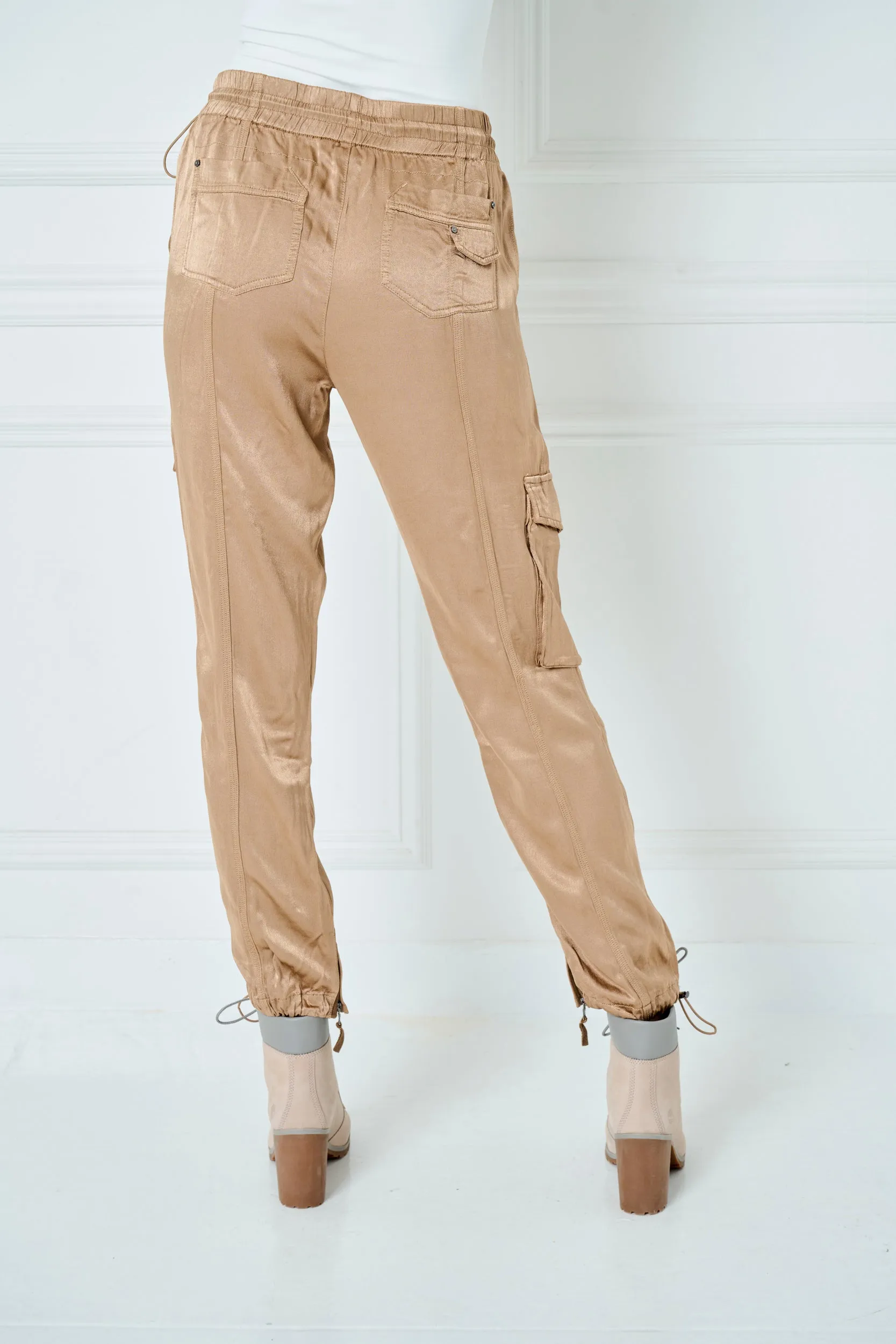 Nyra Viscose Satin Pant