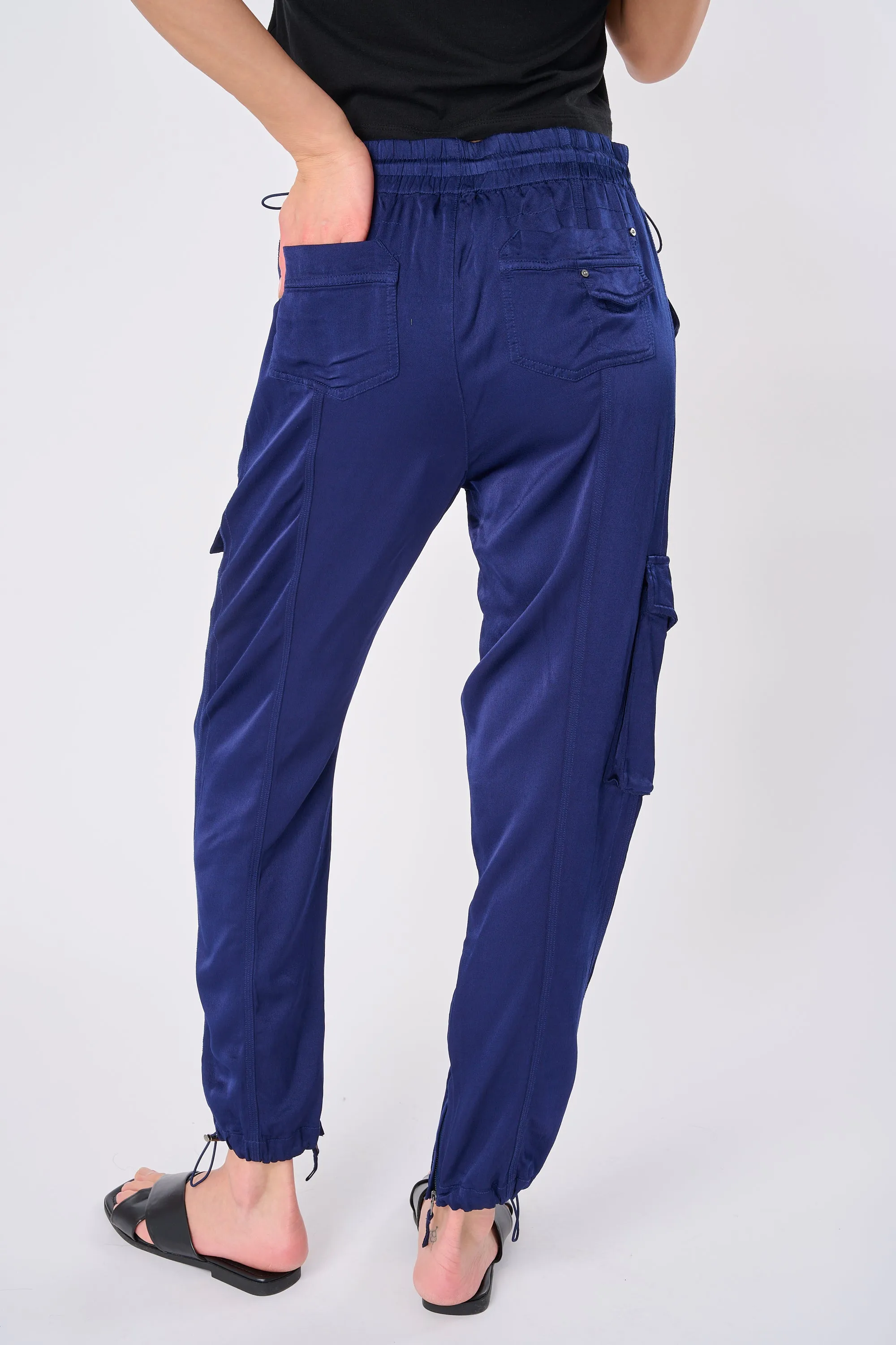 Nyra Viscose Satin Pant