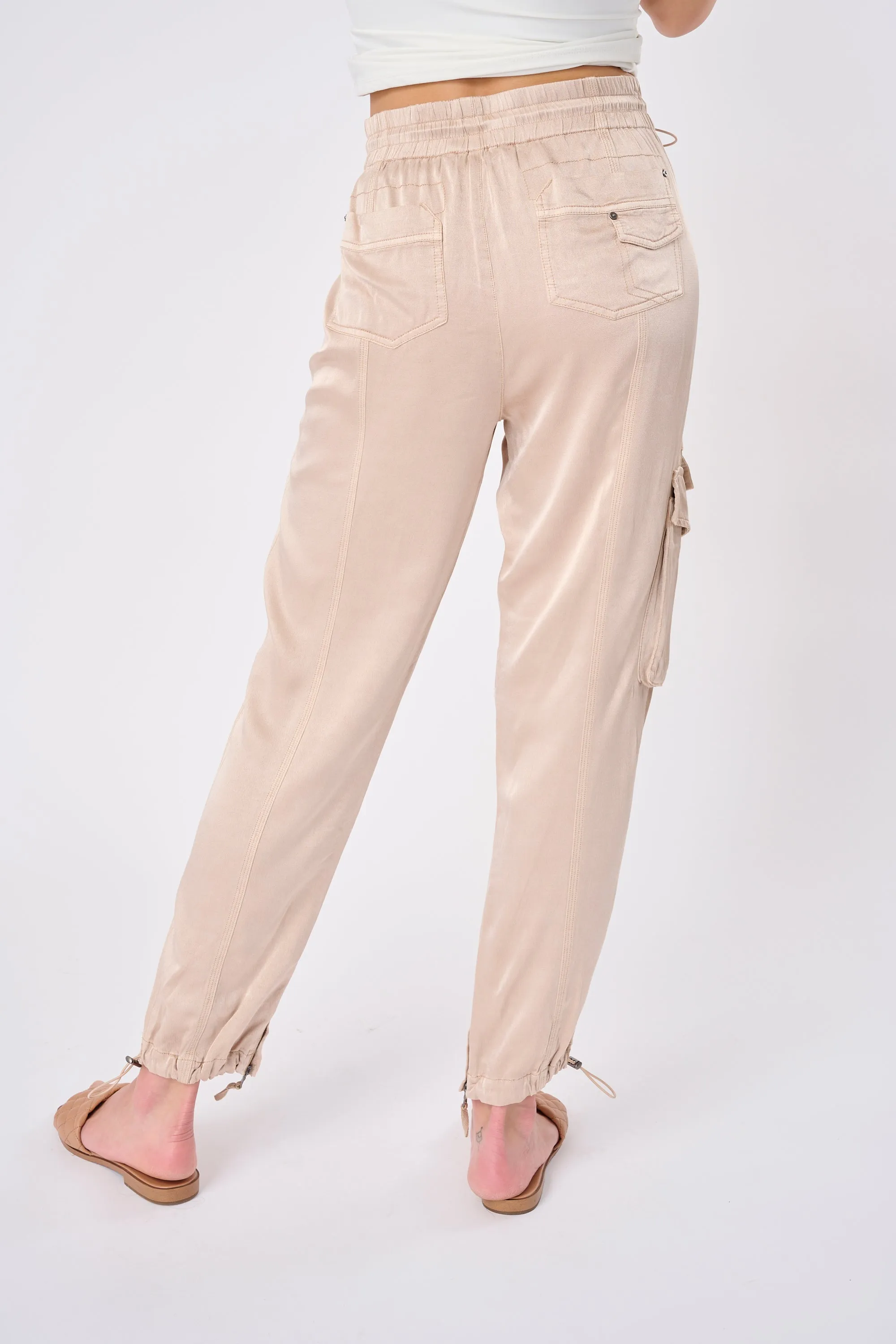 Nyra Viscose Satin Pant