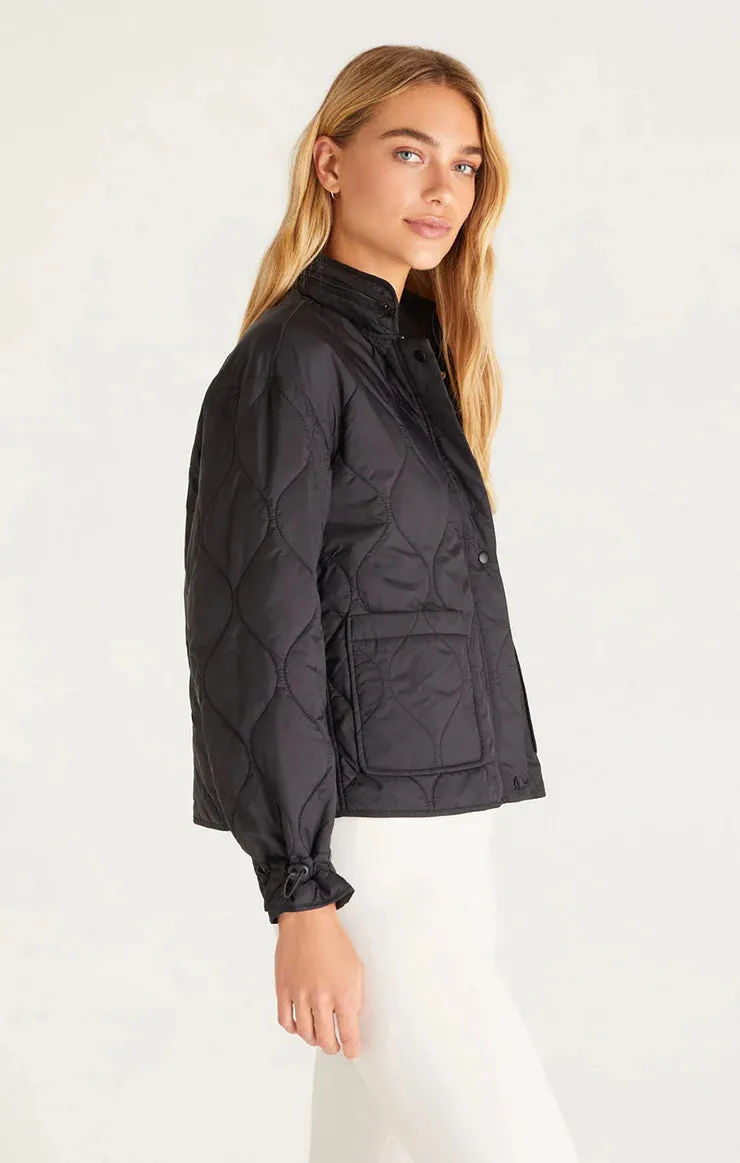 On the Move Quilted Jacket