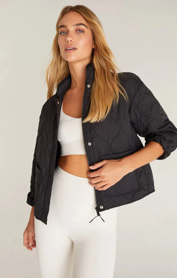 On the Move Quilted Jacket