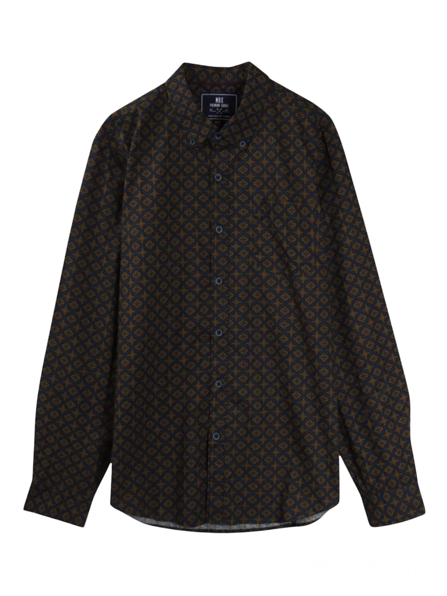 Ornate Diamonds Button Down Shirt