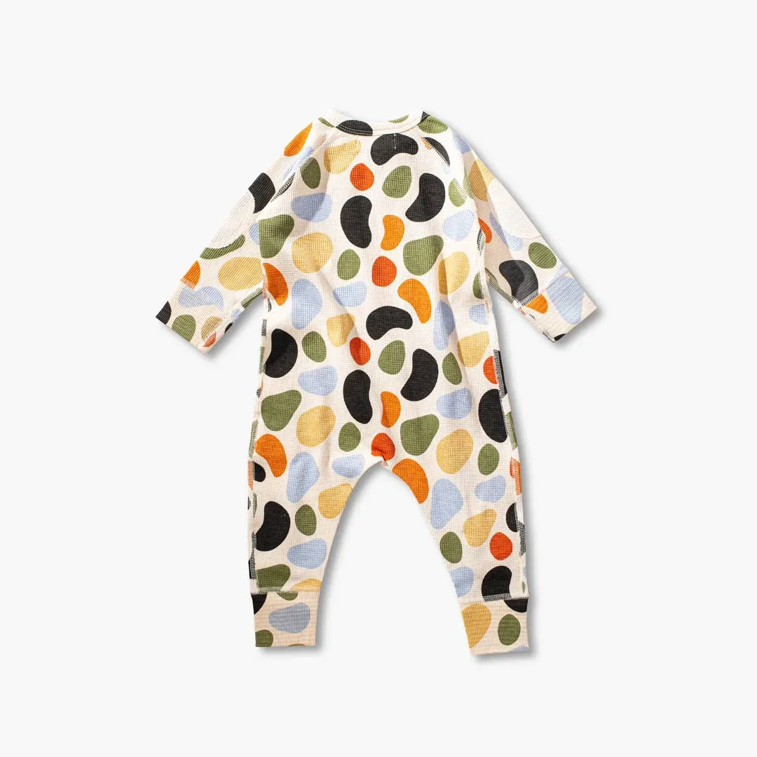 Pebbles Waffle Romper