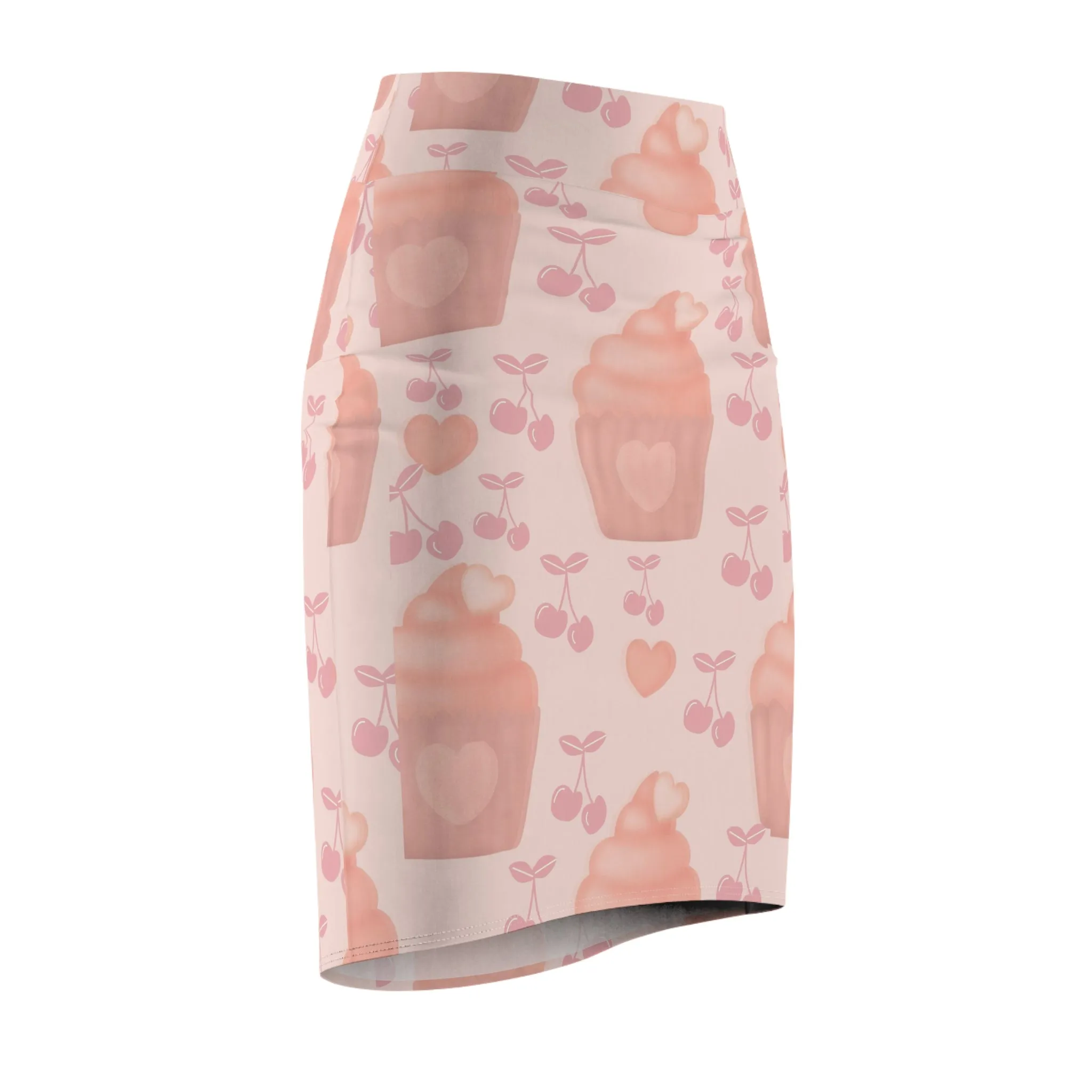 Pencil Skirt: Let Them Eat Cake | Cupcake & Cherry Print