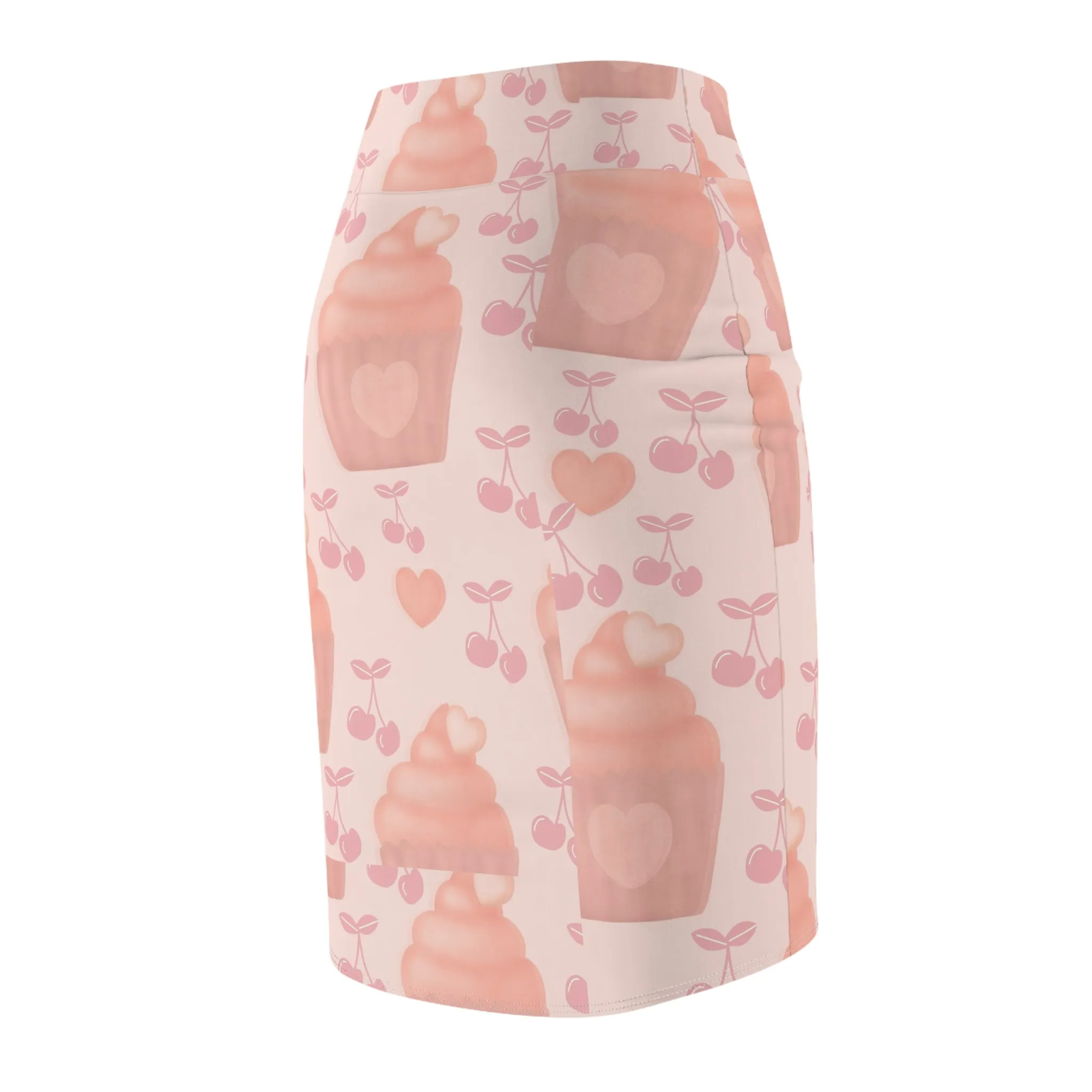 Pencil Skirt: Let Them Eat Cake | Cupcake & Cherry Print