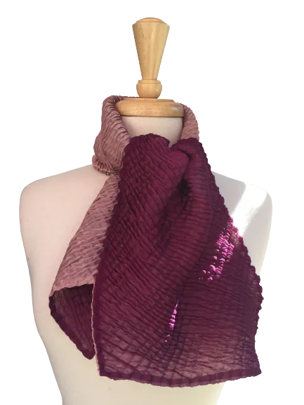 Pleated Scarf