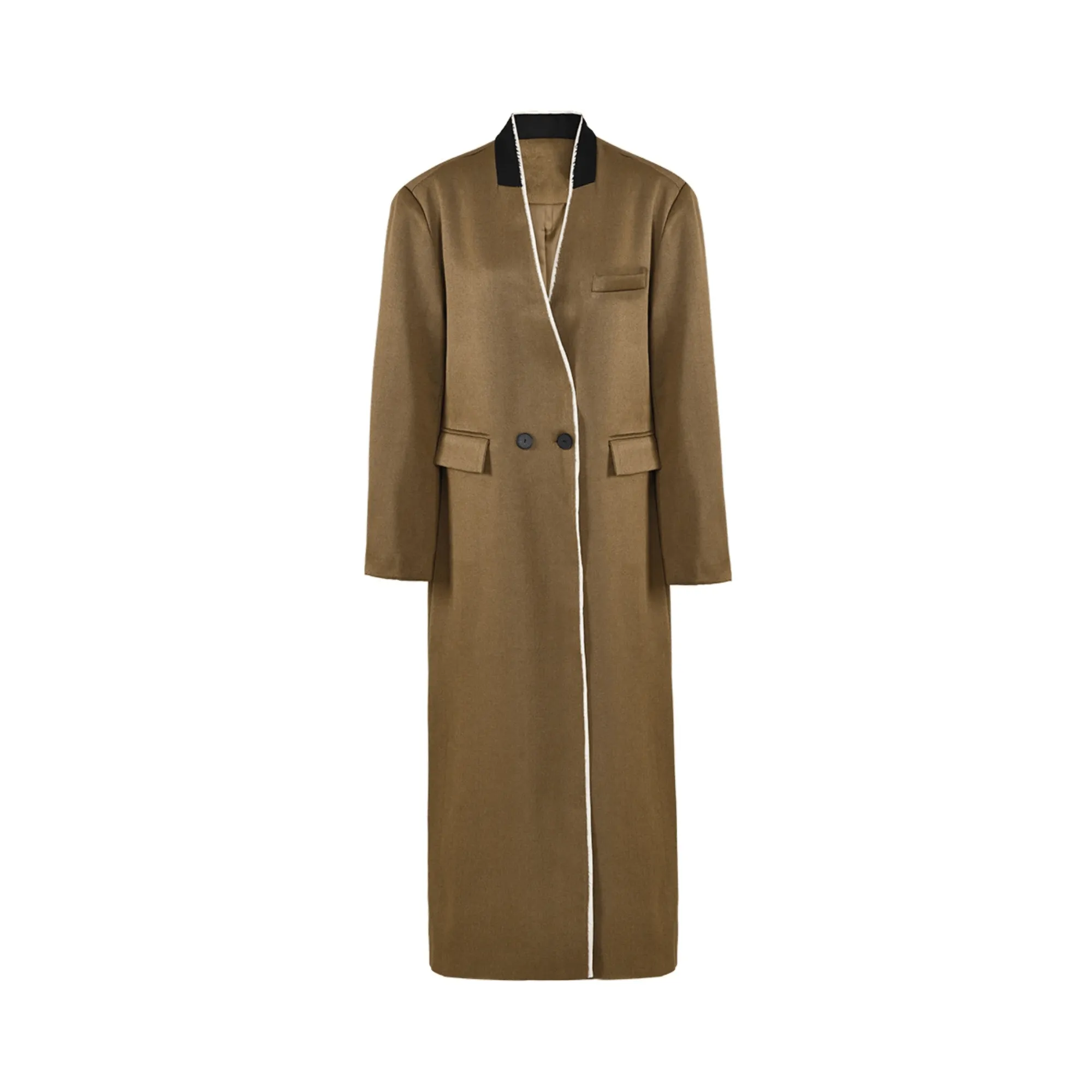 Pre Order:  Double Button Long Coat