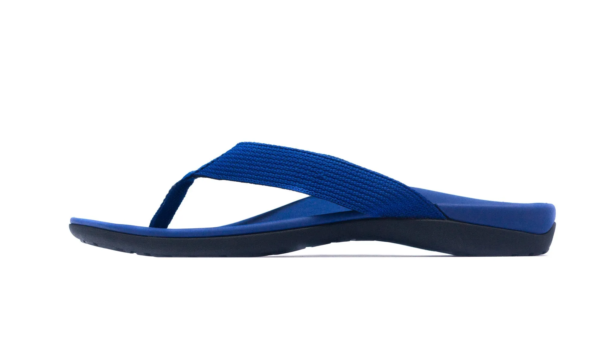 Premium Orthotic Flip Flops Navy and Pink Colour