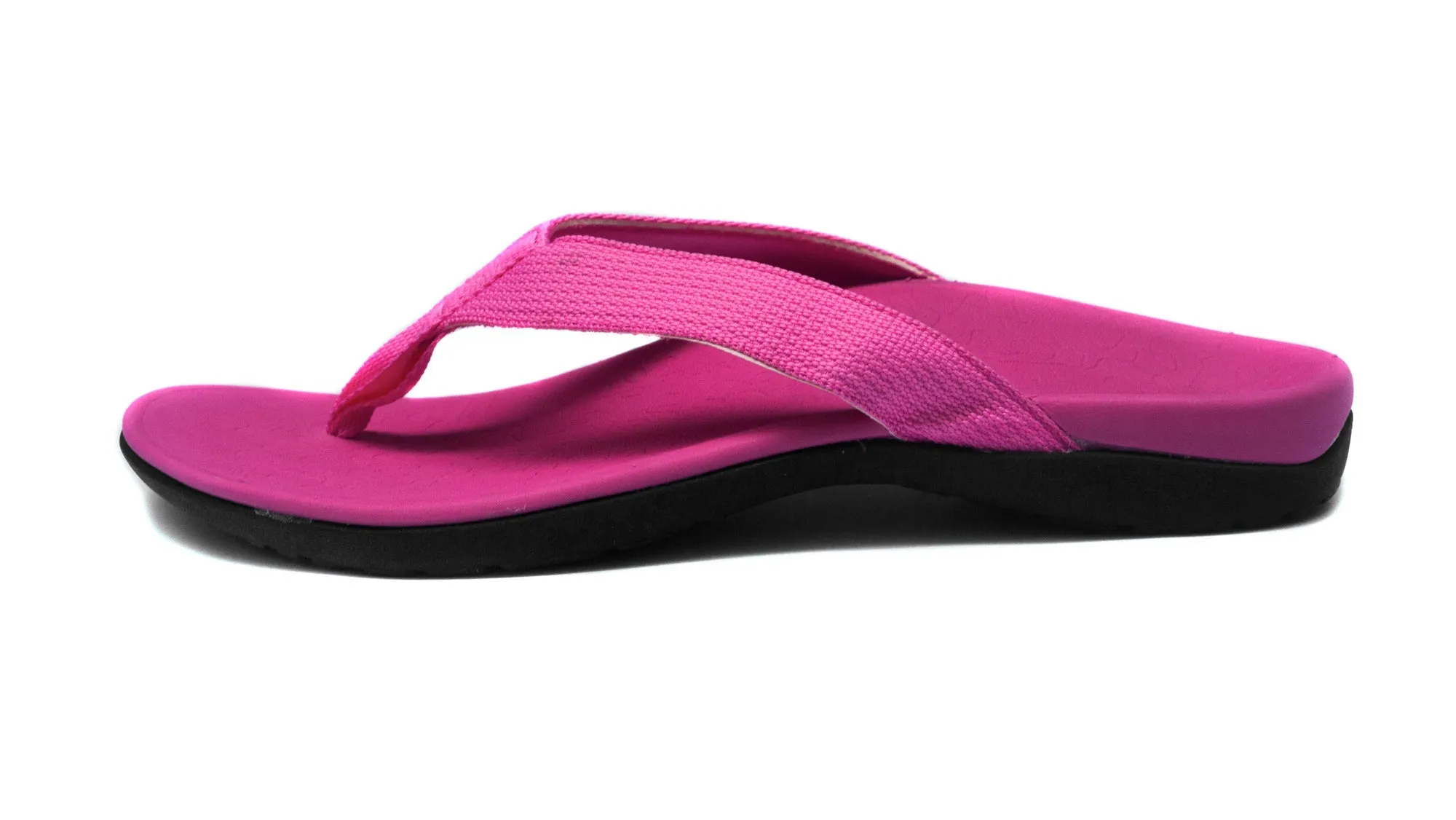 Premium Orthotic Flip Flops Navy and Pink Colour