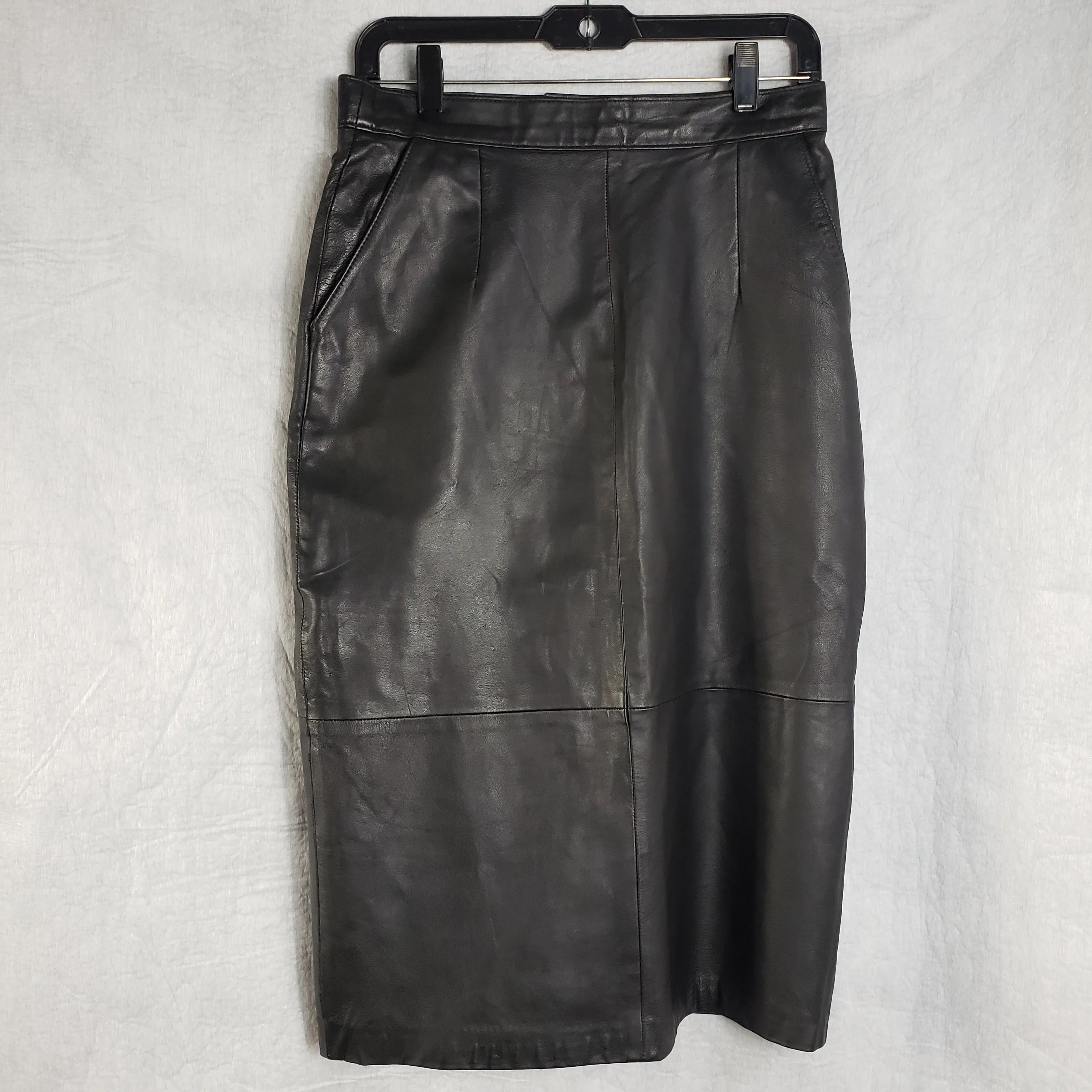 Prestige Club Leather Pencil Skirt Size 12