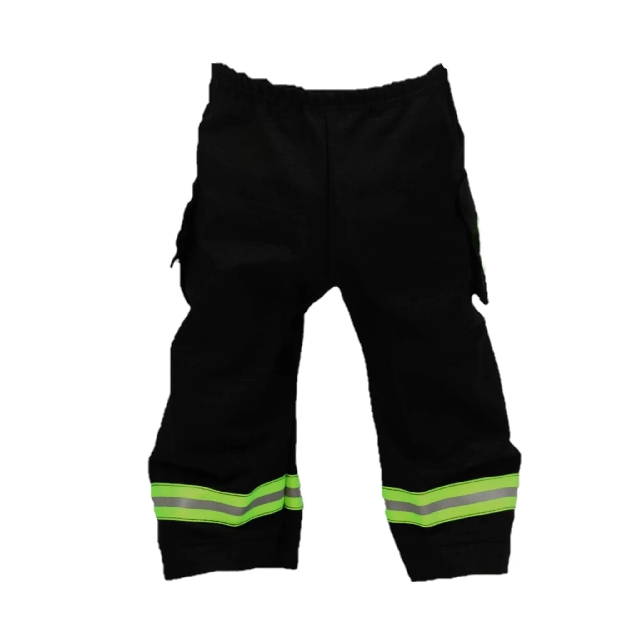 RED MALTESE CROSS Firefighter Personalized BLACK 2PC Baby Outfit