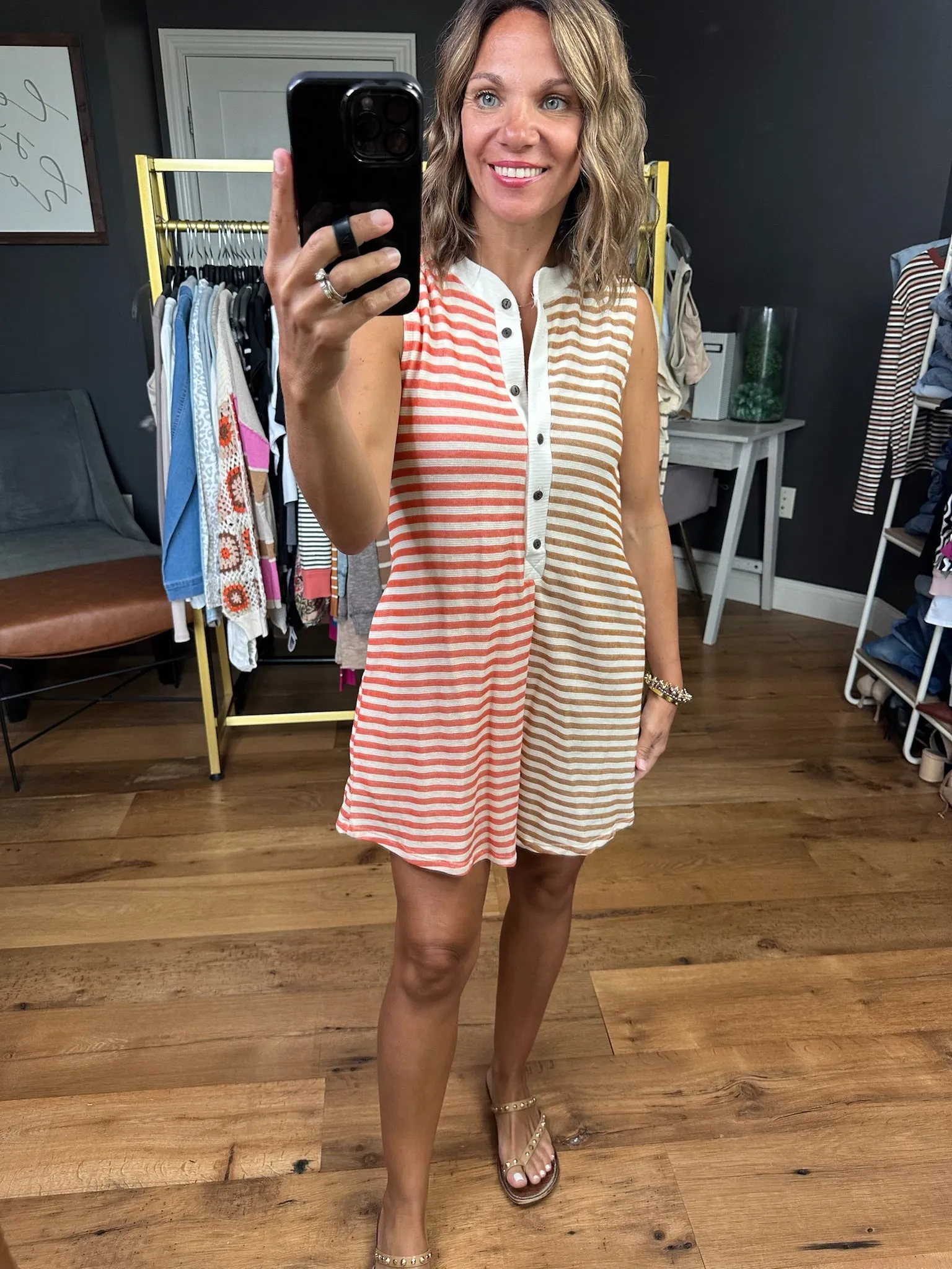 Right Opportunities Contrasting Striped Romper - Multiple Options