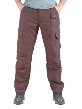 Ripstop Tactical Pant | Cargo Water Repellent Outdoor Work Pants by walkoutwear. (maroon)