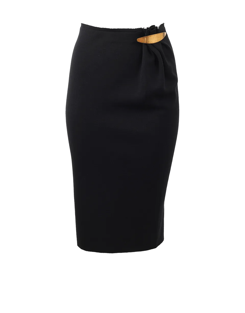 Safety Pin Pencil Skirt