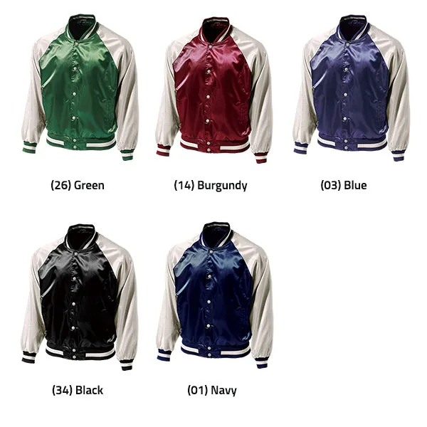 Satin Baseball Jacket