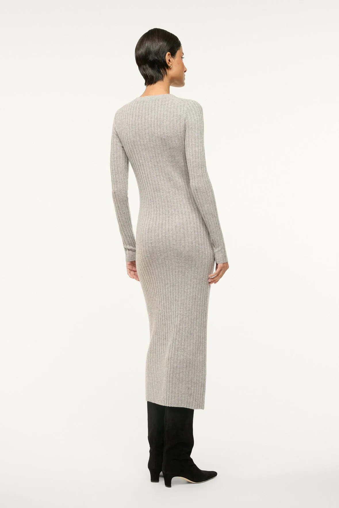 SHOKO CASHMERE SWEATER | HEATHER GREY